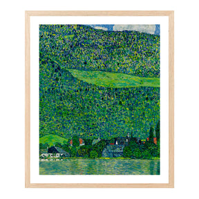 Gustav Klimt Wall Art Houses In Unterach On The Attersee Poster Framed Klimt Art