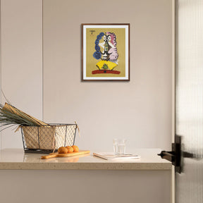 Pablo Picasso Wall Art Imaginary Portrait Poster Framed Art