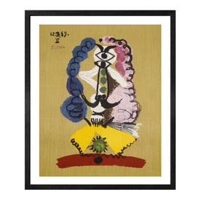 Pablo Picasso Wall Art Imaginary Portrait Poster Framed Art