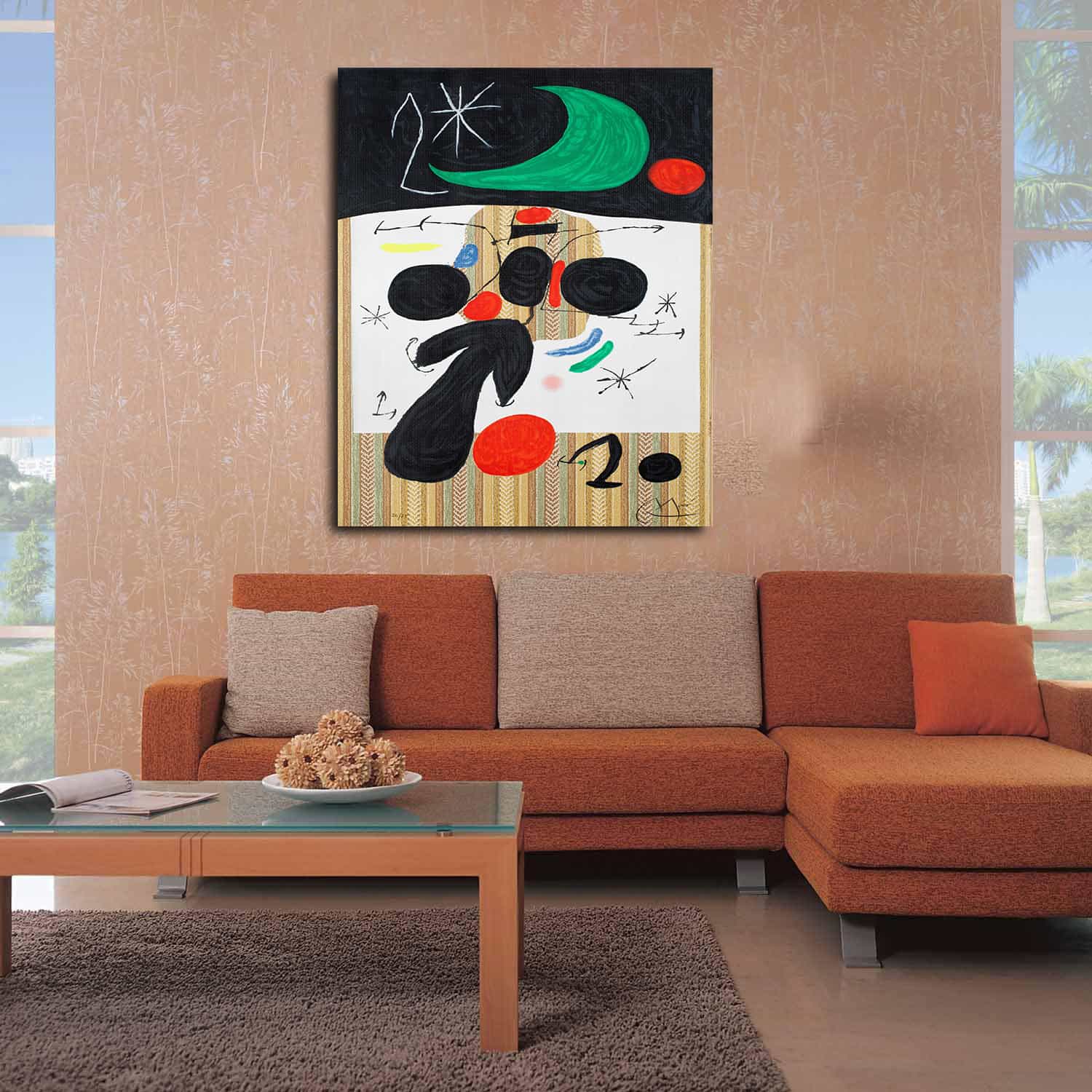 Indoor And Nighttime Canvas Art