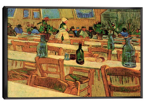 Interior Of The Restaurant Carrel In Arles Canvas Art