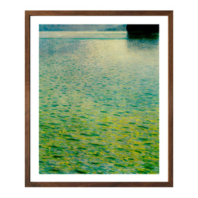 Gustav Klimt Wall Art Island On The Attersee Poster Framed Klimt Art
