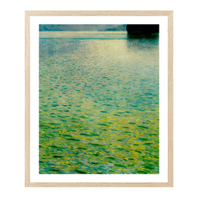 Gustav Klimt Wall Art Island On The Attersee Poster Framed Klimt Art