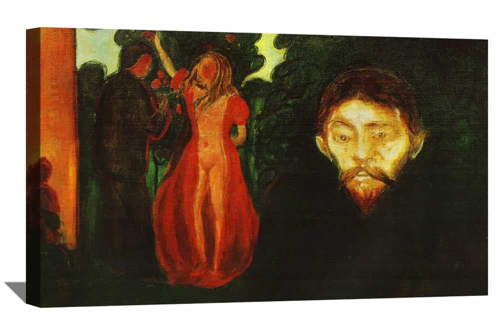 Jealousy Canvas Art