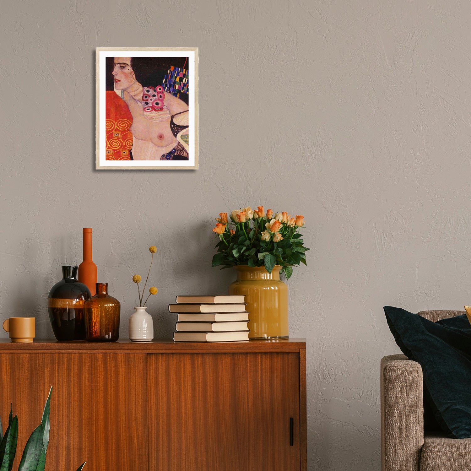 Gustav Klimt Wall Art Judith Ii Salome Poster Framed Klimt Art