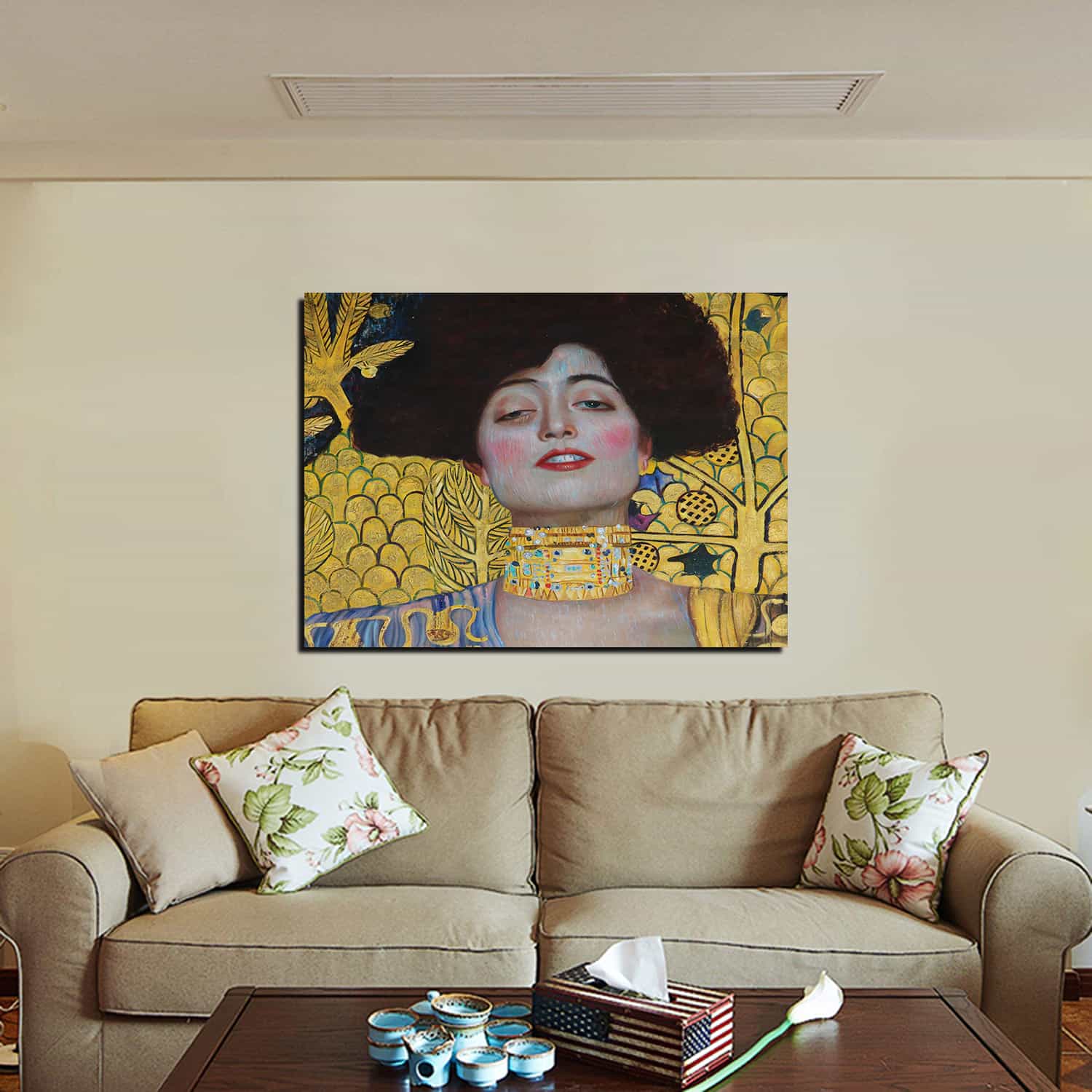 Judith And The Head Of Holofernes Canvas Art