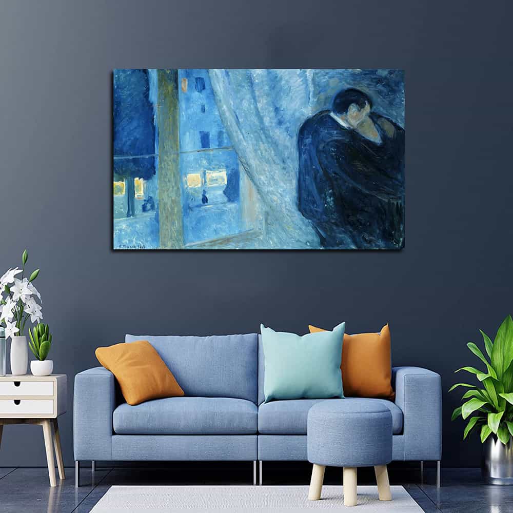 Kiss by the Window Canvas Art
