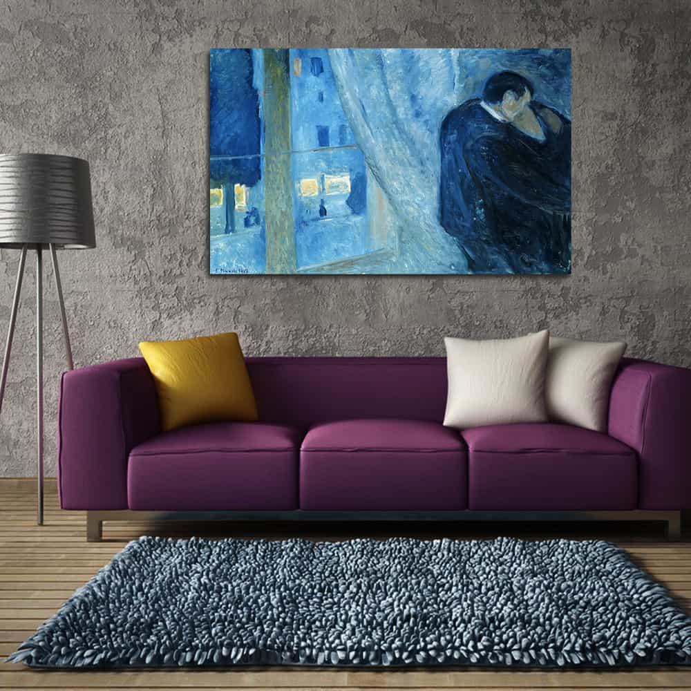 Kiss by the Window Canvas Art