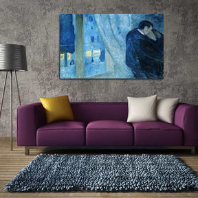 Kiss by the Window Canvas Art