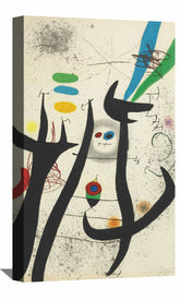 The Woman On The Tree Canvas Art