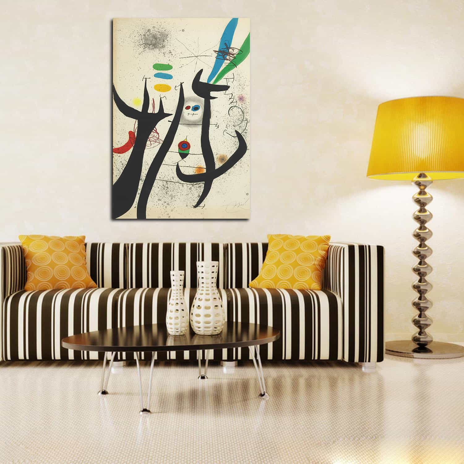 The Woman On The Tree Canvas Art