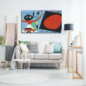 The Woman In The Mirror Canvas Art