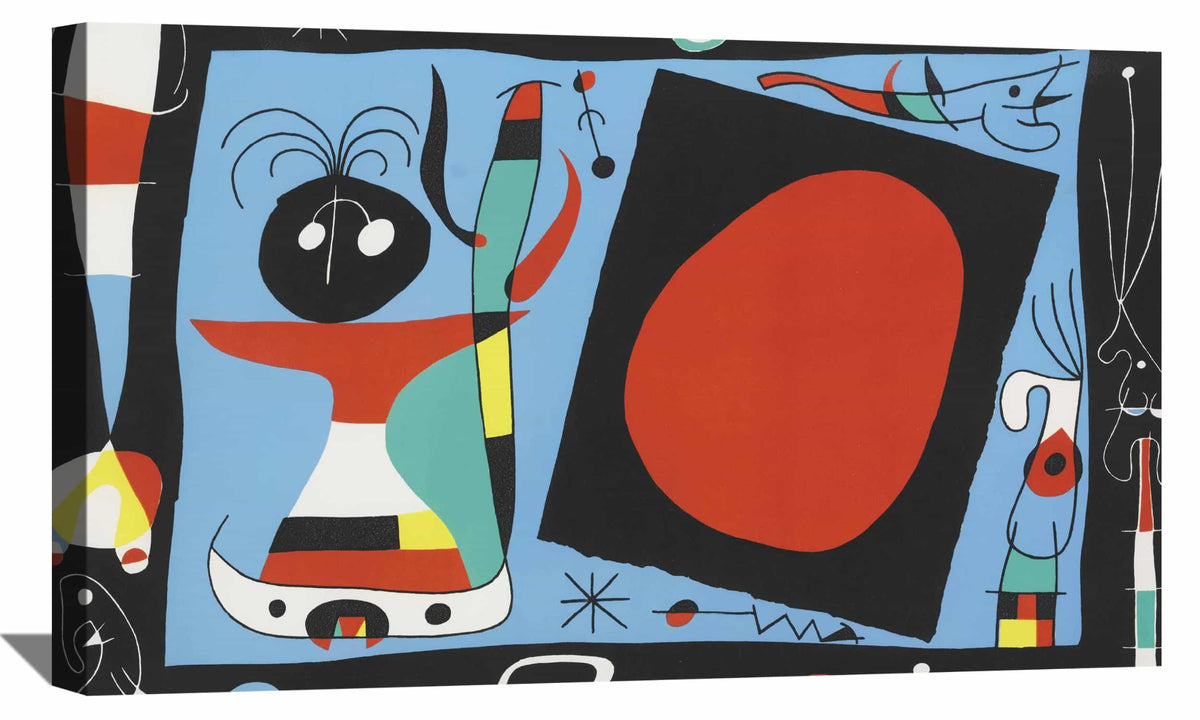 The Woman In The Mirror Canvas Art