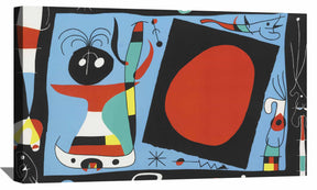 The Woman In The Mirror Canvas Art