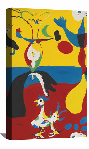 The Farmer And His Wife Canvas Art