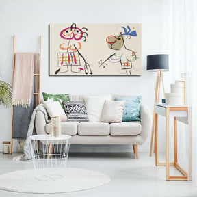 Childhood In Ubud Canvas Art