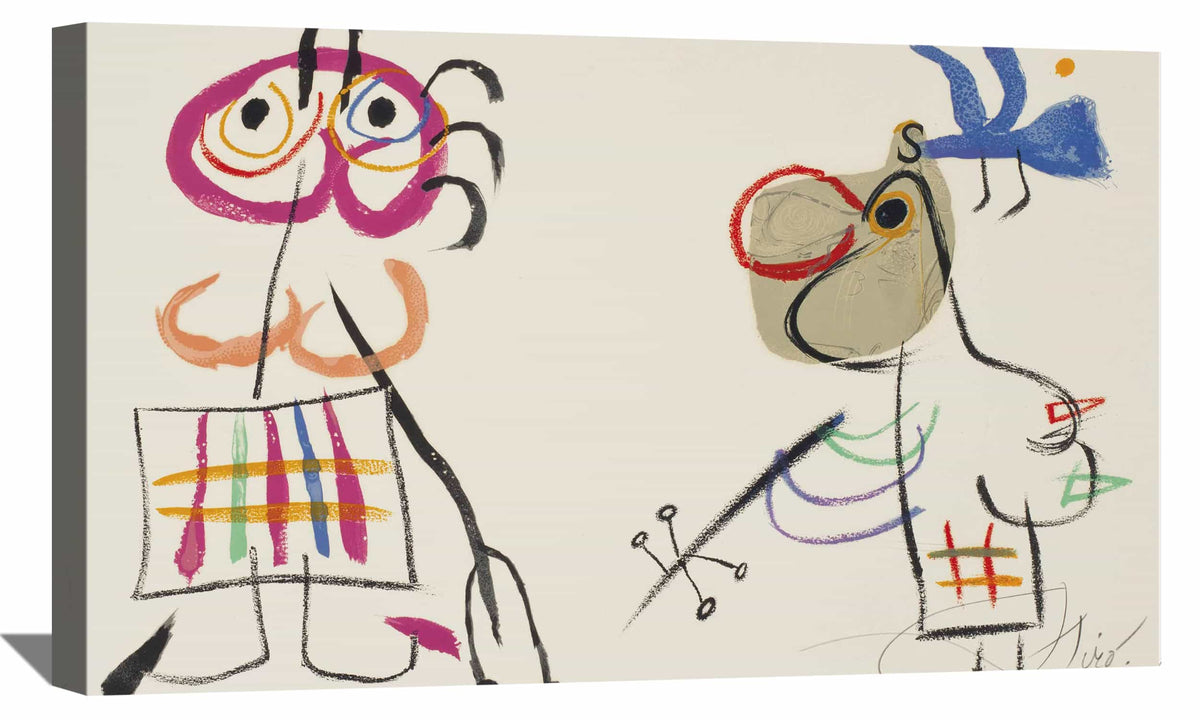 Childhood In Ubud Canvas Art