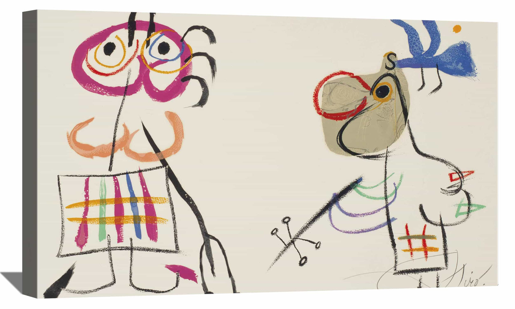 Childhood In Ubud Canvas Art