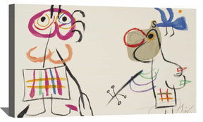 Childhood In Ubud Canvas Art