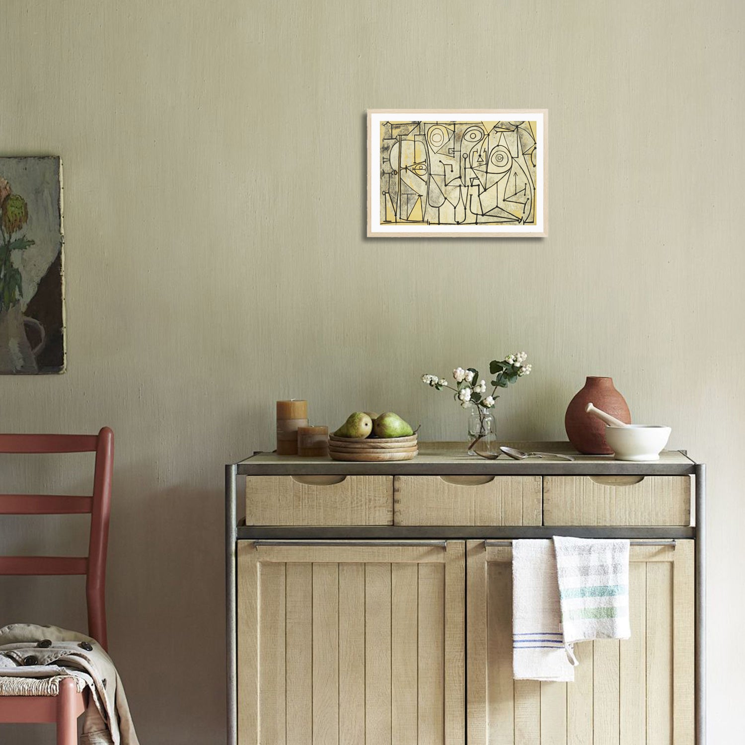 Pablo Picasso Wall Art La Cuisine Poster Framed Art