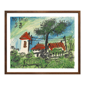 Pablo Picasso Wall Art La Galloise Poster Framed Art