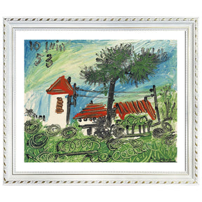 Pablo Picasso Wall Art La Galloise Poster Framed Art