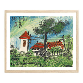 Pablo Picasso Wall Art La Galloise Poster Framed Art