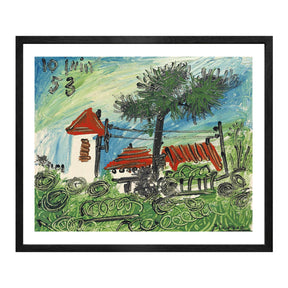 Pablo Picasso Wall Art La Galloise Poster Framed Art