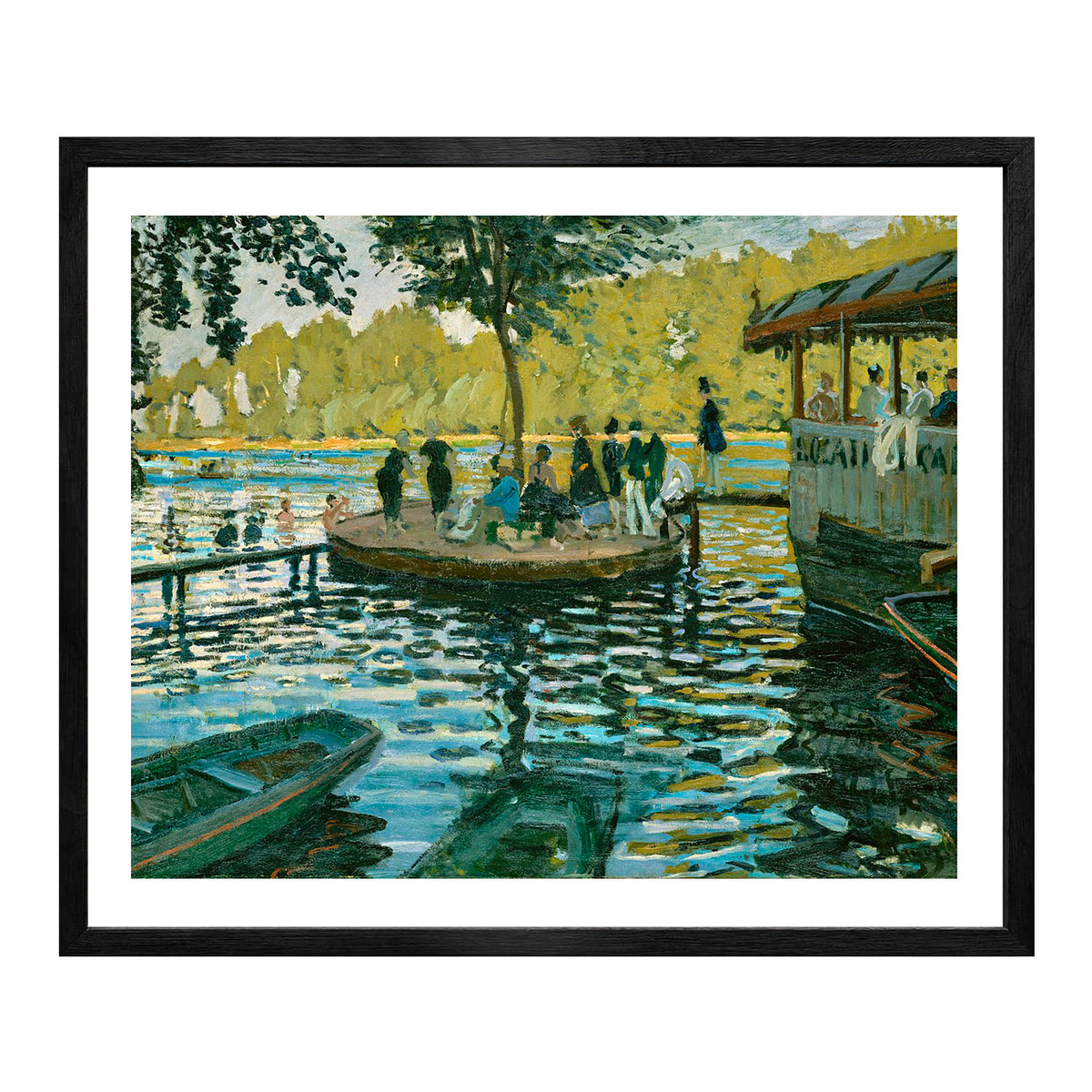 Monet Art Lane In Garden