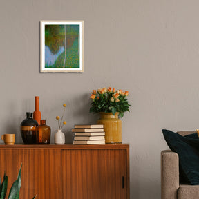 Gustav Klimt Wall Art Lakeside With Birch Trees Poster Framed Klimt Art