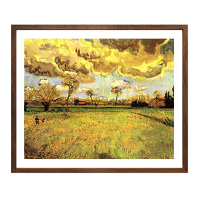 Vincent Van Gogh Stormy Sky Wall Art Van Gogh Poster
