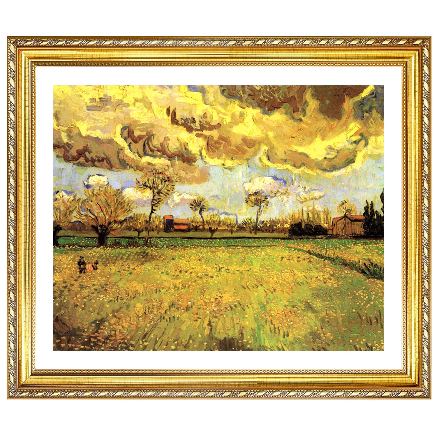 Vincent Van Gogh Stormy Sky Wall Art Van Gogh Poster