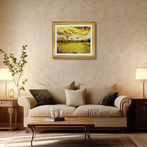 Vincent Van Gogh Stormy Sky Wall Art Van Gogh Poster