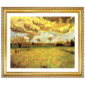 Vincent Van Gogh Stormy Sky Wall Art Van Gogh Poster