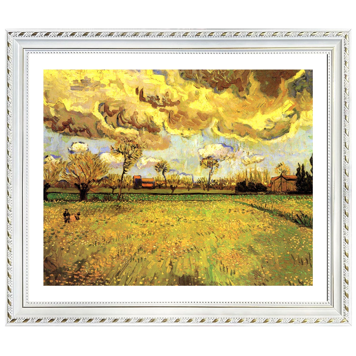 Vincent Van Gogh Stormy Sky Wall Art Van Gogh Poster