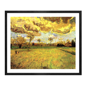 Van Gogh Art Lane In Garden