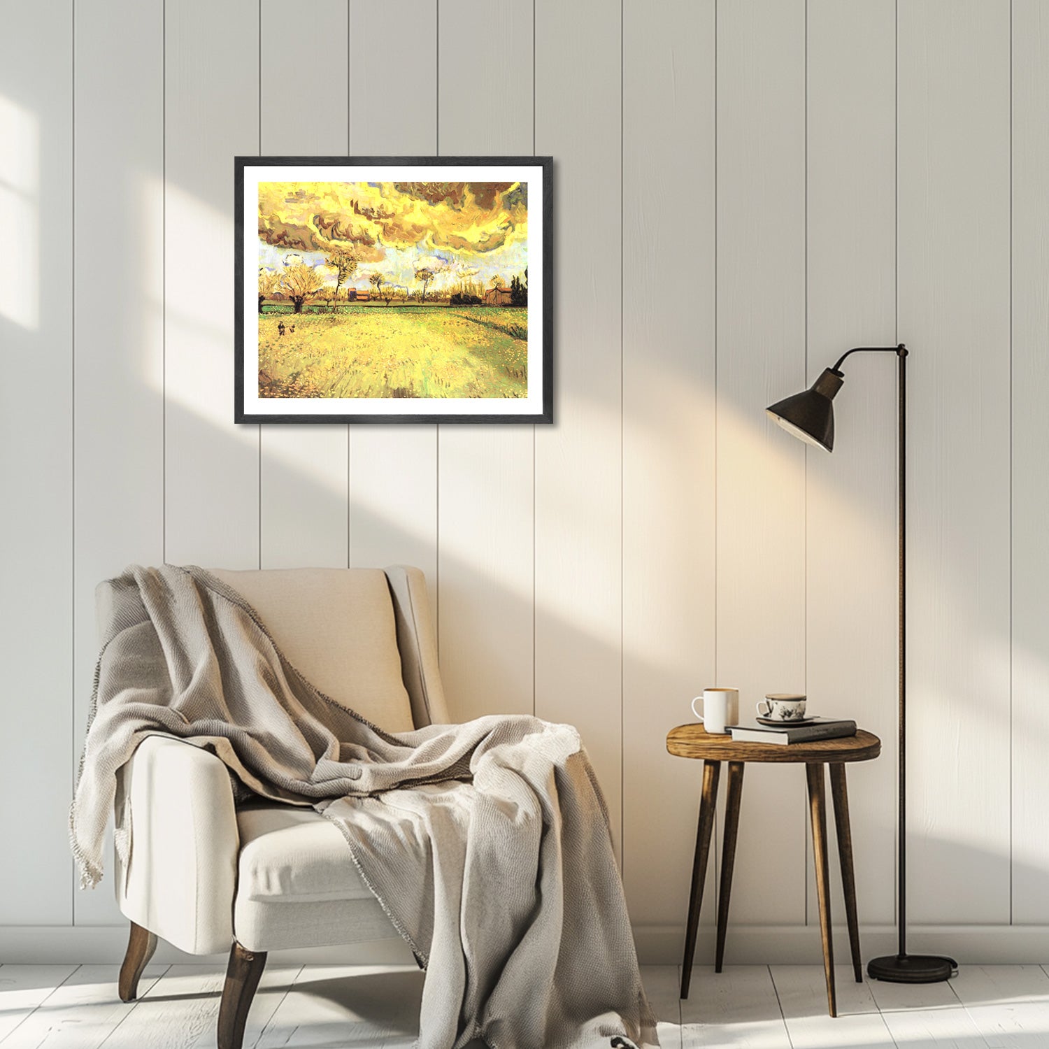 Vincent Van Gogh Stormy Sky Wall Art Van Gogh Poster