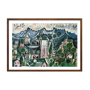 Pablo Picasso Wall Art The Landscape Poster Framed Art