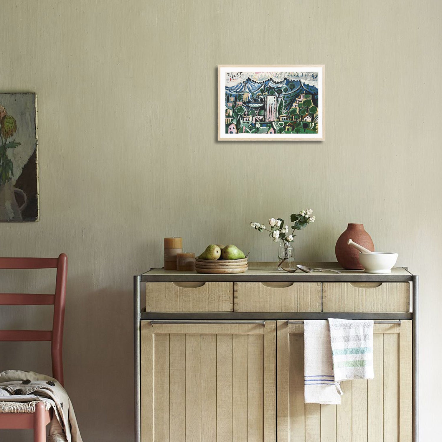 Pablo Picasso Wall Art The Landscape Poster Framed Art