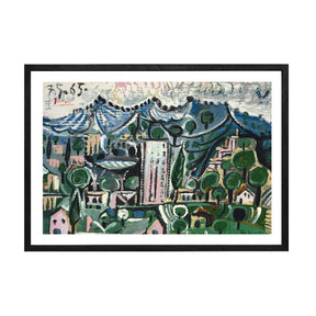 Pablo Picasso Wall Art The Landscape Poster Framed Art