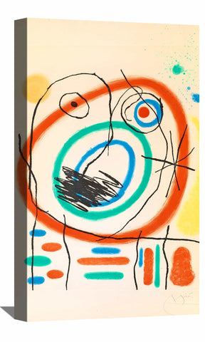 The Surrounded Prophet Canvas Art