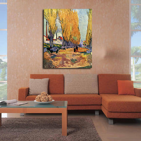 Les Alyscamps Canvas Art