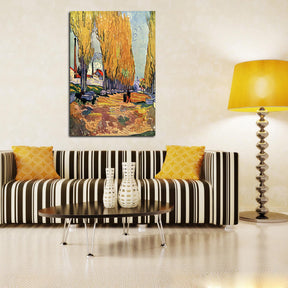 Les Alyscamps Canvas Art