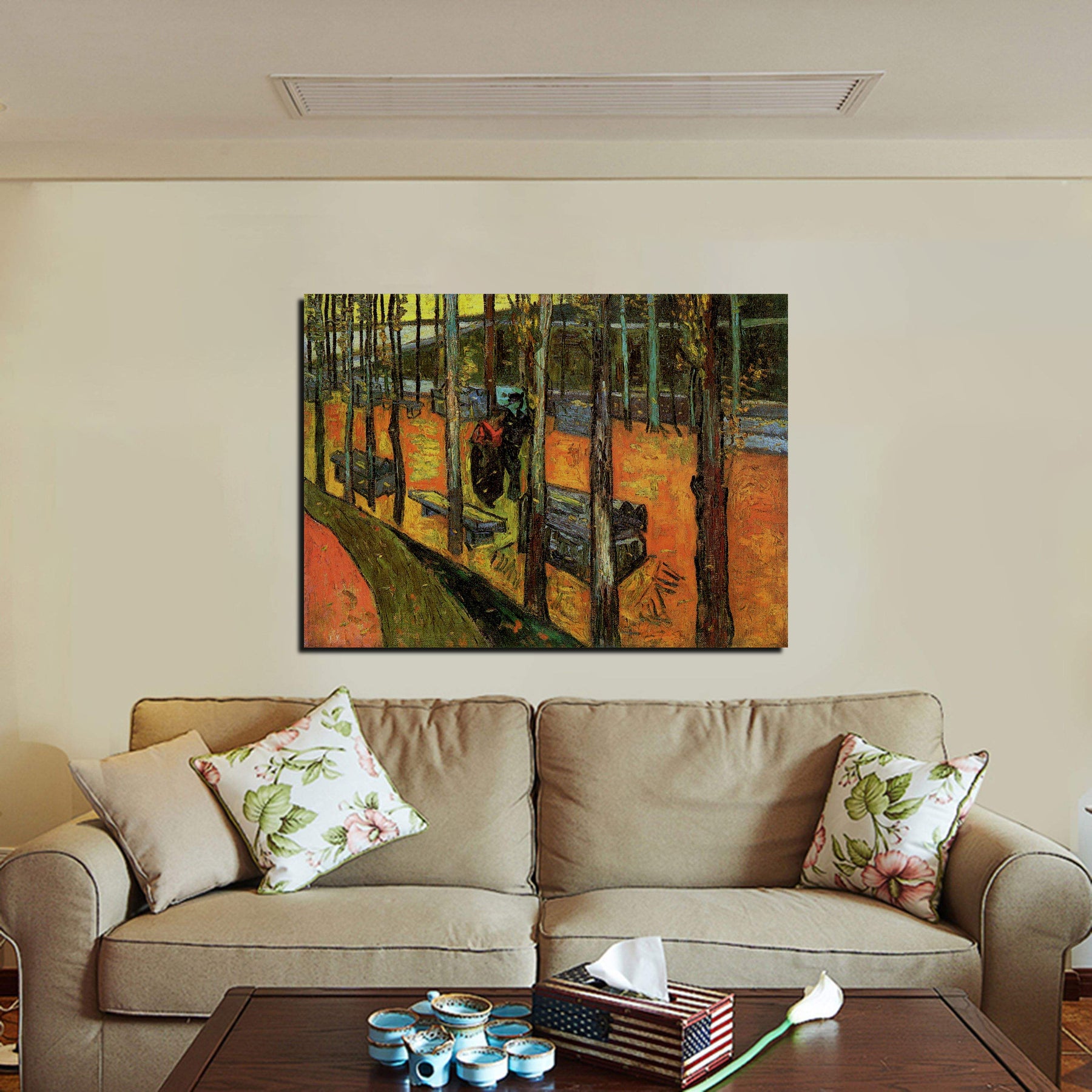 Les Alyscamps 2 Canvas Art