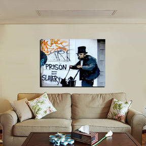 Lincoln homeless Canvas Art