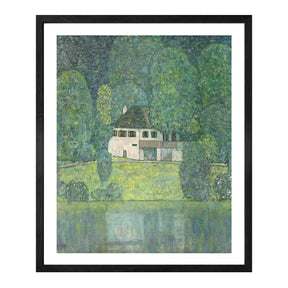 Gustav Klimt Wall Art Little House At The Attersee Poster Framed Klimt Art