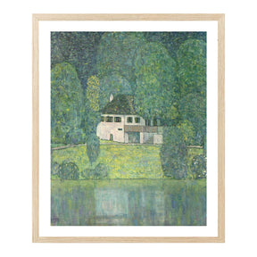 Gustav Klimt Wall Art Little House At The Attersee Poster Framed Klimt Art