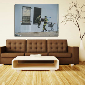 Looting Soldiers Canvas Art