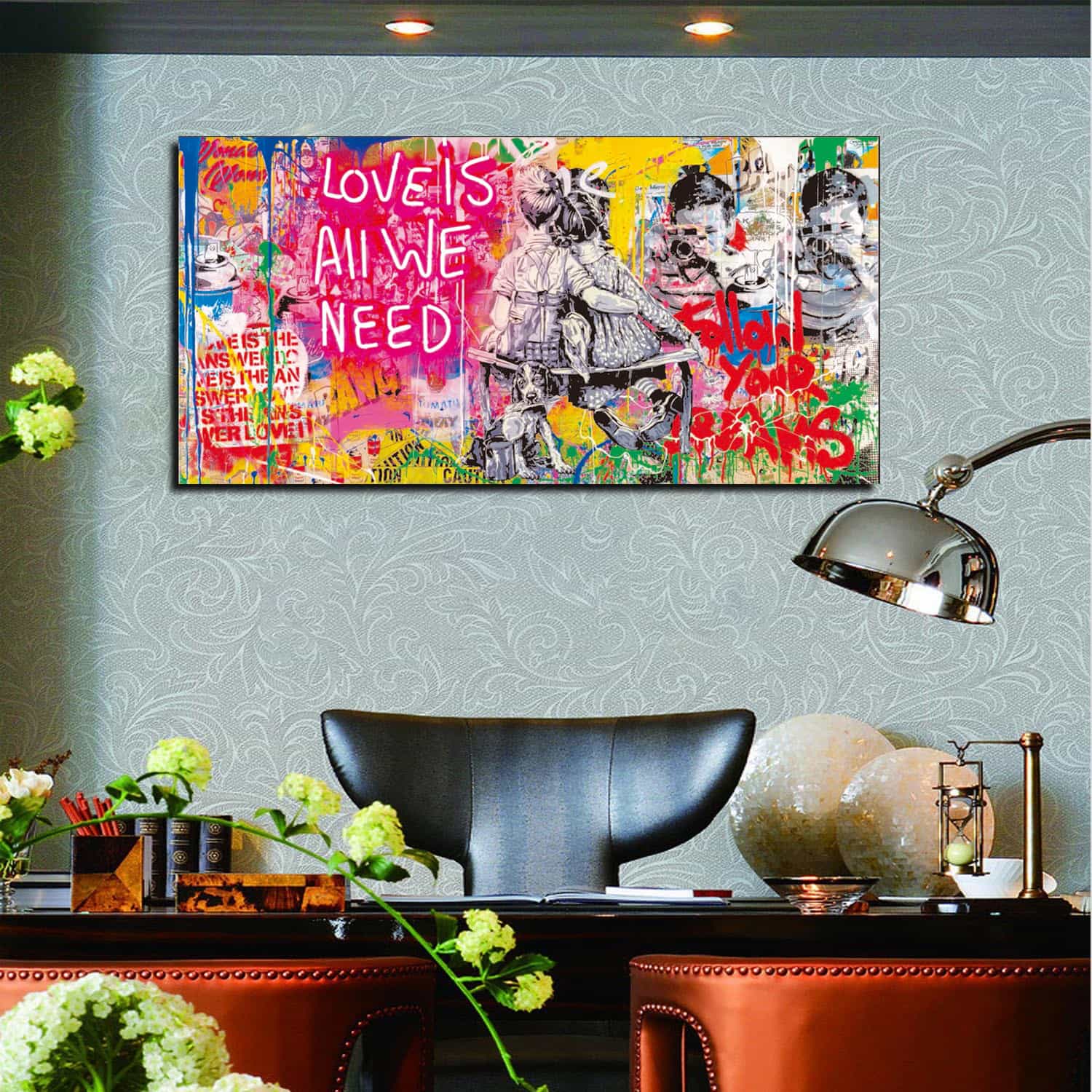 Love is All We Need Canvas Art