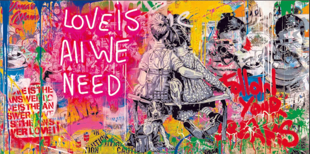 Love is All We Need Canvas Art